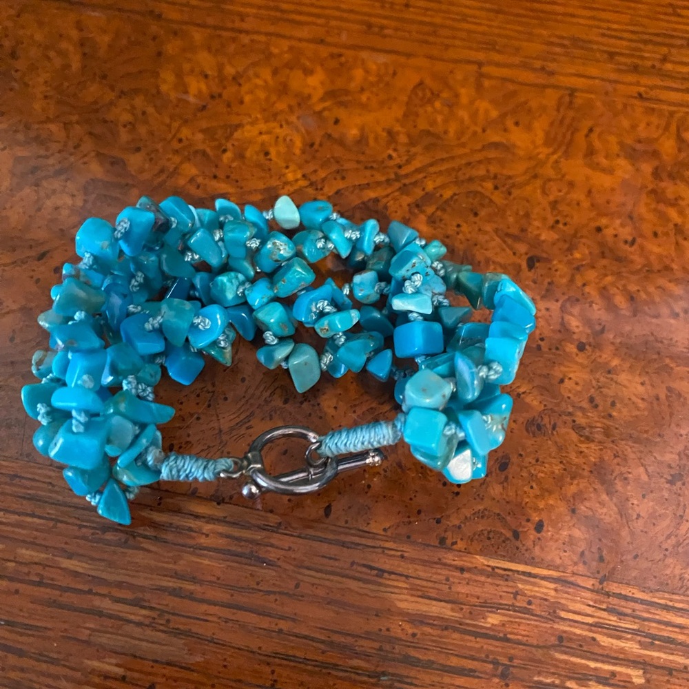 Turquoise Beaded Bracelet